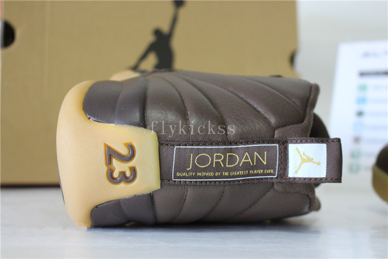 Authentic Air Jordan 12 Chocalate Brown